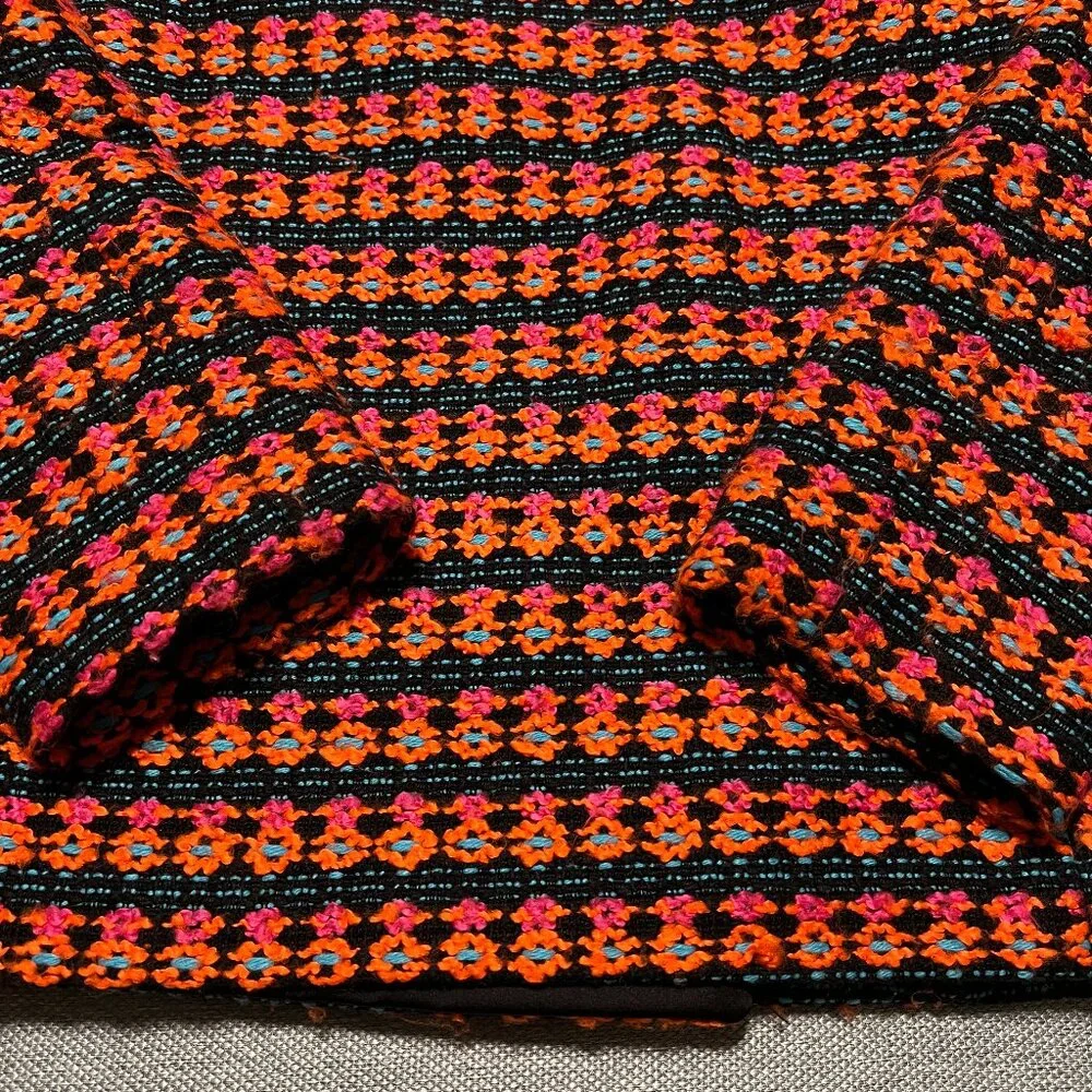 J CREW COLLECTION SOUTHWEST TWEED JACKET SIZE 6 - Picture 8 of 12